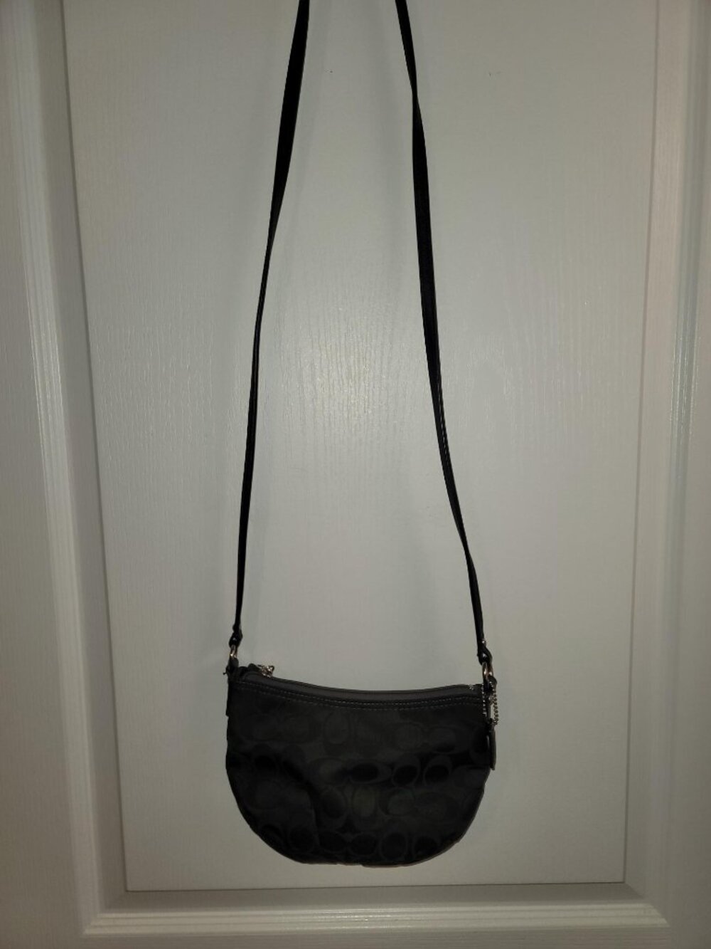Coach monogram small crossbody bag